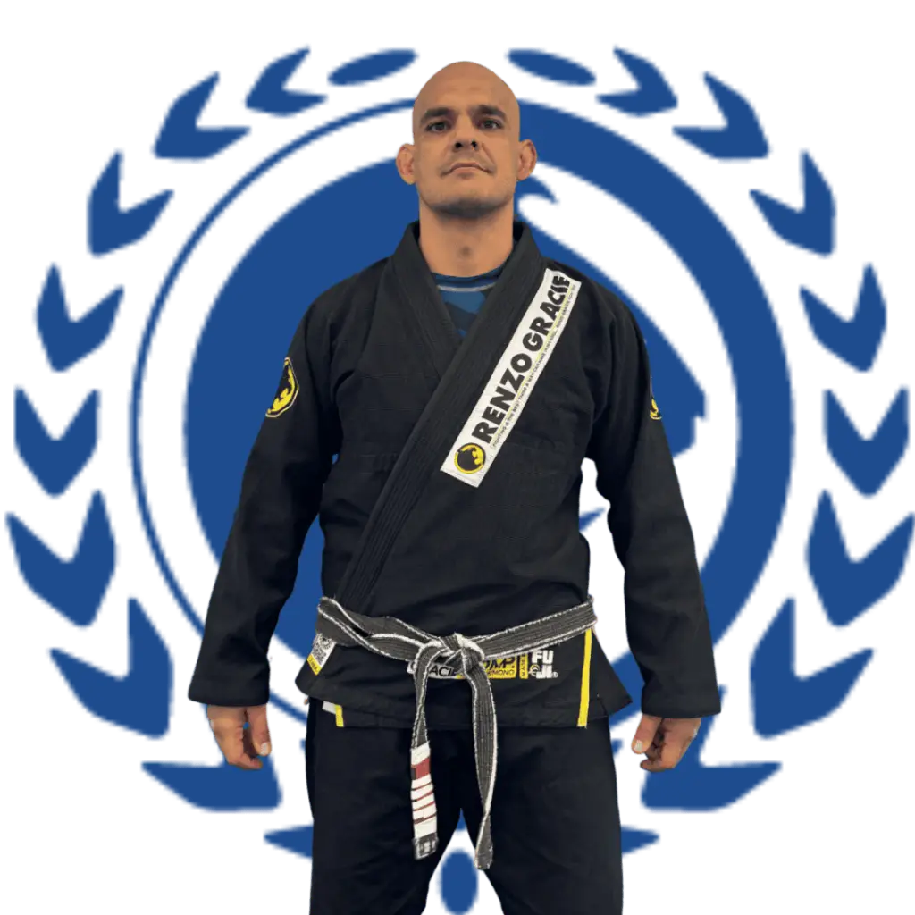 Professor Bruno Tostes, head professor of Renzo Gracie Latham, and black belt under Renzo Gracie