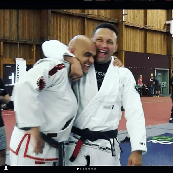 Renzo Gracie with Bruno Tostes